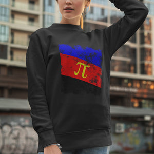 Polyamorous Flag - Distressed LGBT+ Sweatshirt