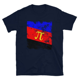 Polyamorous Flag - Distressed LGBT+ T-Shirt