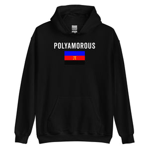 Polyamorous Flag - LGBT+ Hoodie
