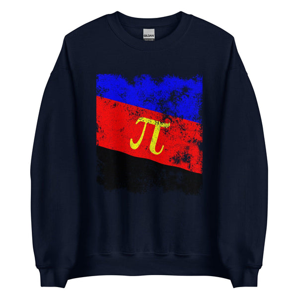 Polyamorous Flag - Distressed LGBT+ Sweatshirt