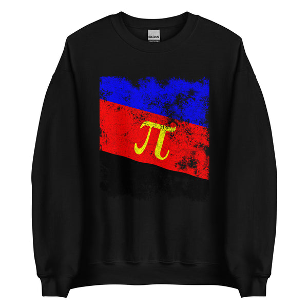 Polyamorous Flag - Distressed LGBT+ Sweatshirt