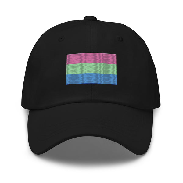 Polysexual Flag Cap - Adjustable Embroidered LGBT+ Dad Hat