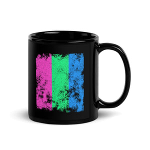 Polysexual Flag - Distressed LGBTQIA2S+ Mug