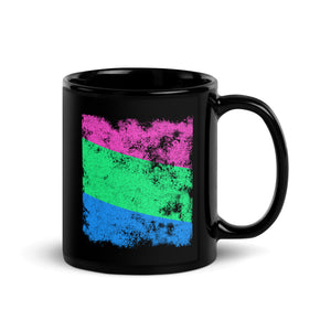 Polysexual Flag - Distressed LGBT+ Mug