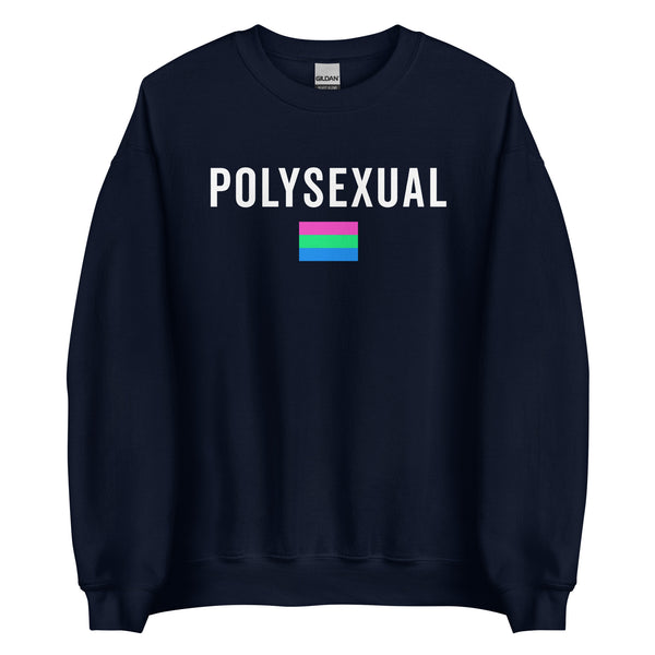 Polysexual Flag - LGBT+ Sweatshirt