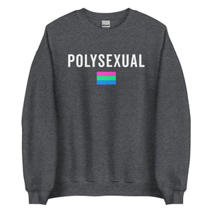 Polysexual Flag - LGBT+ Sweatshirt