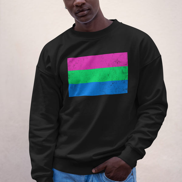 Polysexual Flag - LGBT+ Sweatshirt