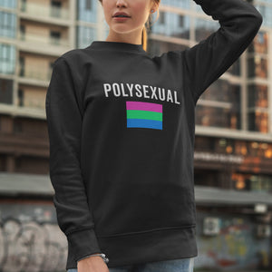 Polysexual Flag - LGBT+ Sweatshirt