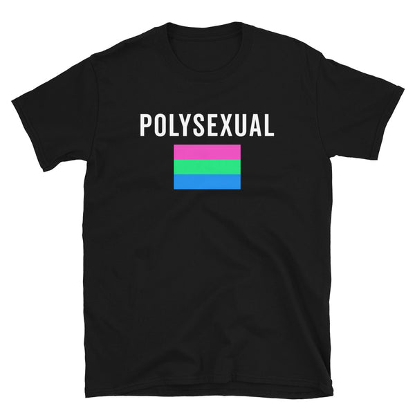 Polysexual Flag - LGBT+ T-Shirt