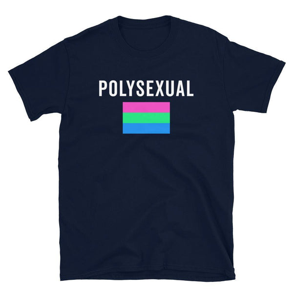 Polysexual Flag - LGBTQ+ T-Shirt