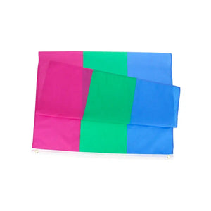 Polysexual Pride Flag - 90x150cm(3x5ft) - 60x90cm(2x3ft) - LGBTQIA2S+