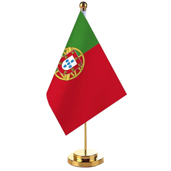 Portugal Desk Flag - Small Office Table Flag