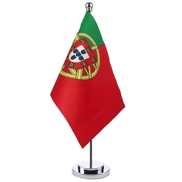 Portugal Desk Flag - Small Office Table Flag