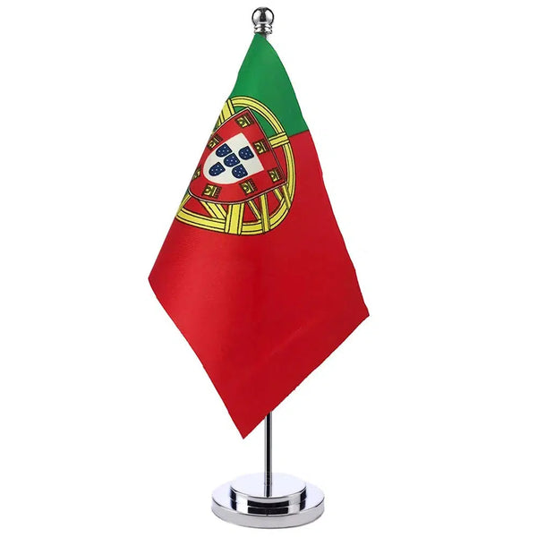 Portugal Desk Flag - Small Office Table Flag