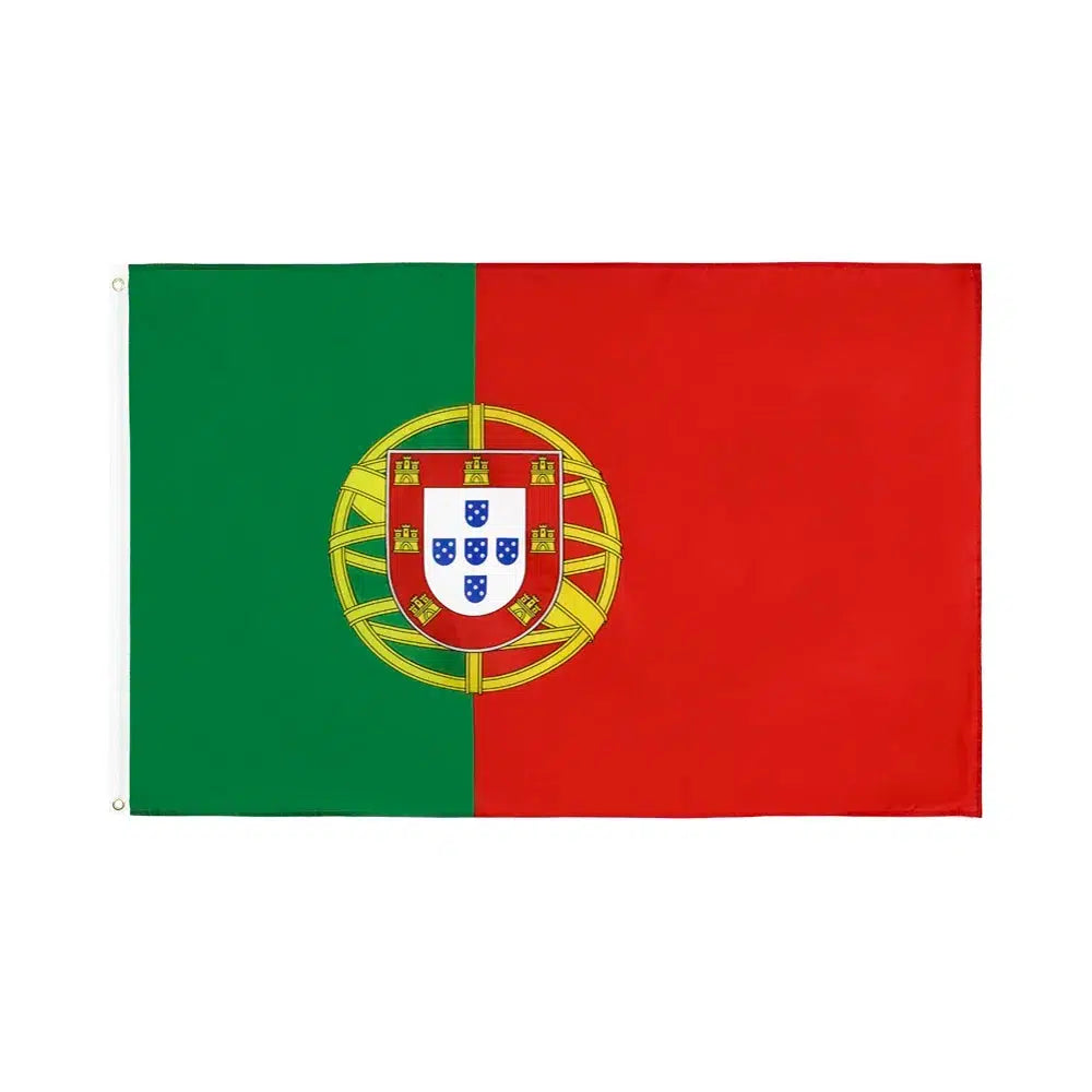 Portugal Flag - 90x150cm(3x5ft) - 60x90cm(2x3ft)