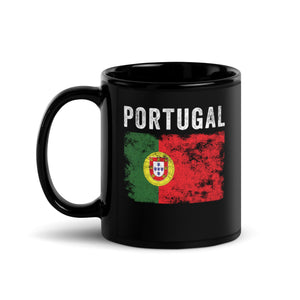 Portugal Flag Distressed Portuguese Flag Mug