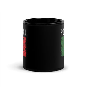 Portugal Flag Distressed Portuguese Flag Mug