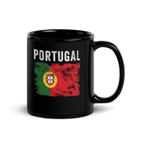 Portugal Flag Distressed Portuguese Flag Mug