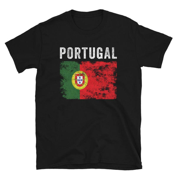 Portugal Flag Distressed Portuguese Flag T-Shirt