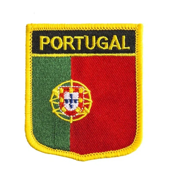 Portugal Flag Patch - Sew On/Iron On Patch