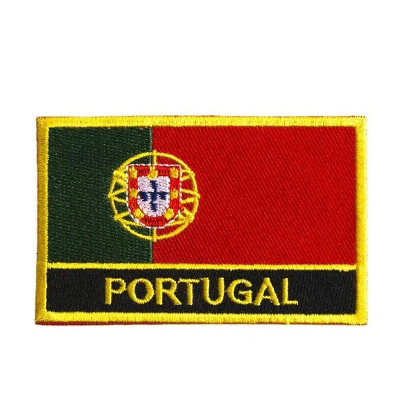 Portugal Flag Patch - Sew On/Iron On Patch