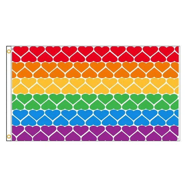 Pride Flag - 90x150cm(3x5ft) - 60x90cm(2x3ft) - LGBTQIA2S+