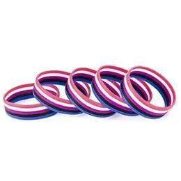 Pride Flag Bracelet Collection - Silicone LGBT+ Wristband