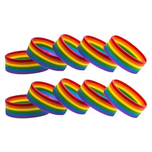 Pride Flag Bracelet Collection - Silicone LGBT+ Wristband