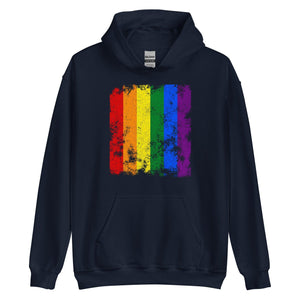 Pride Flag - Distressed LGBTQIA2S+ Hoodie