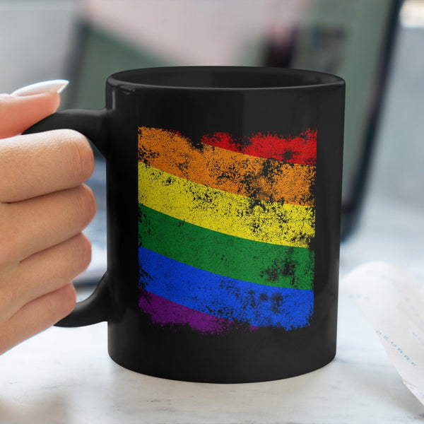 Pride Flag - Distressed LGBT+ Mug