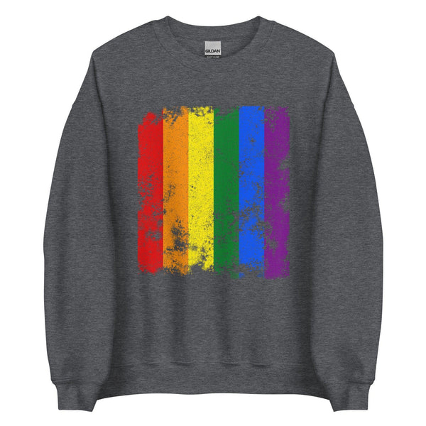 Pride Flag - Distressed LGBTQIA2S+ Sweatshirt