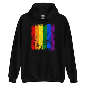 Pride Flag - Distressed LGBTQIA2S+ Hoodie