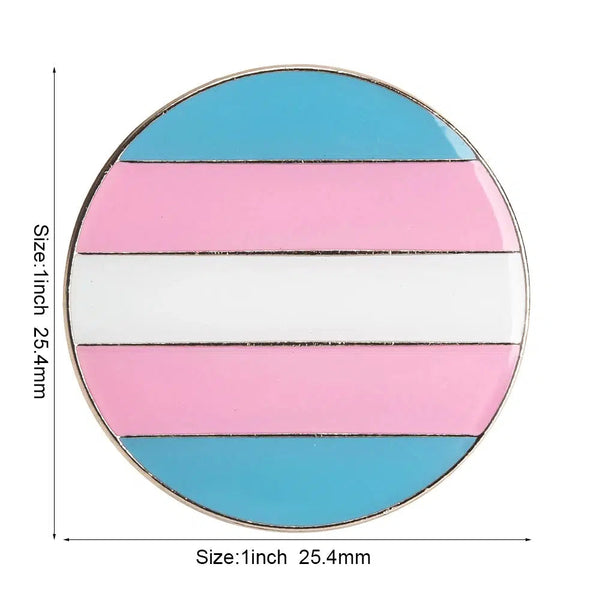 Pride Flag Lapel Pin Collection - LGBTQIA2S+ Enamel Pin Flag