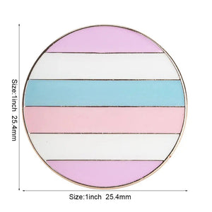 Pride Flag Lapel Pin Collection - LGBTQIA2S+ Enamel Pin Flag