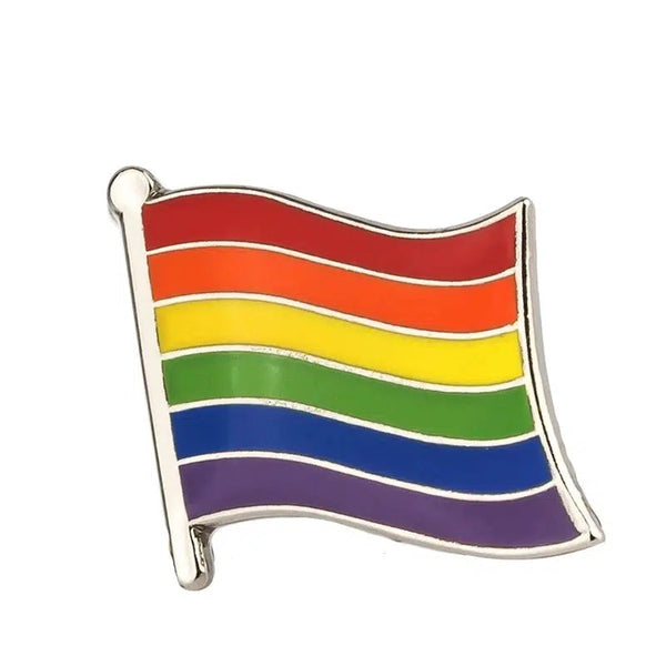 Pride Flag Lapel Pin Collection - LGBTQIA2S+ Enamel Pin Flag