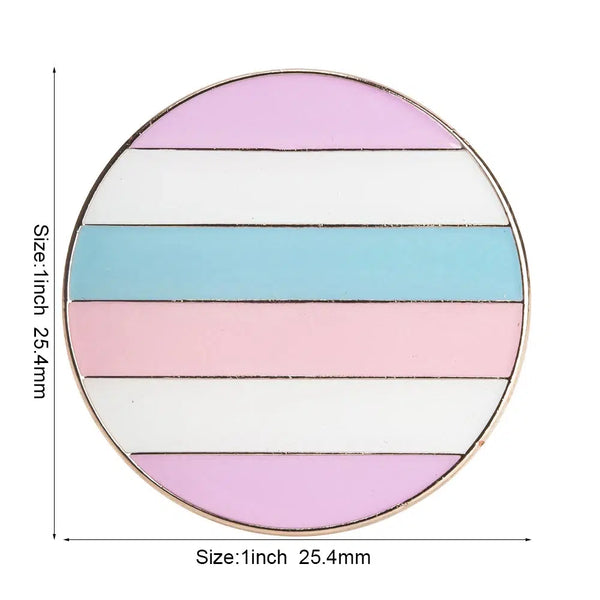 Pride Flag Lapel Pin Collection - LGBTQIA2S+ Enamel Pin Flag