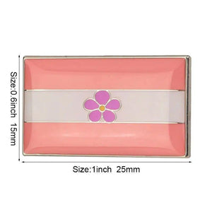 Pride Flag Lapel Pins - LGBTQIA2S+ Enamel Pin Flag