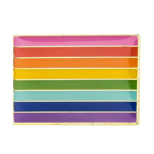 Pride Flag Lapel Pins - LGBTQIA2S+ Enamel Pin Flag