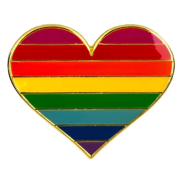 Pride Flag Lapel Pins - LGBTQIA2S+ Enamel Pin Flag