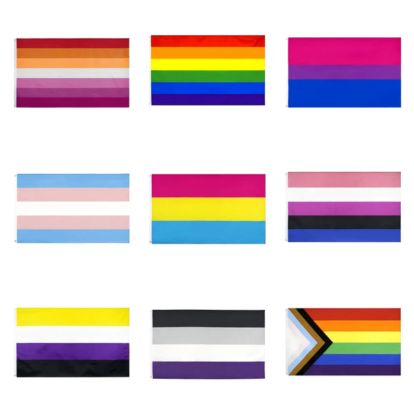 Pride Flags - 90x150cm(3x5ft) - LGBTQ+