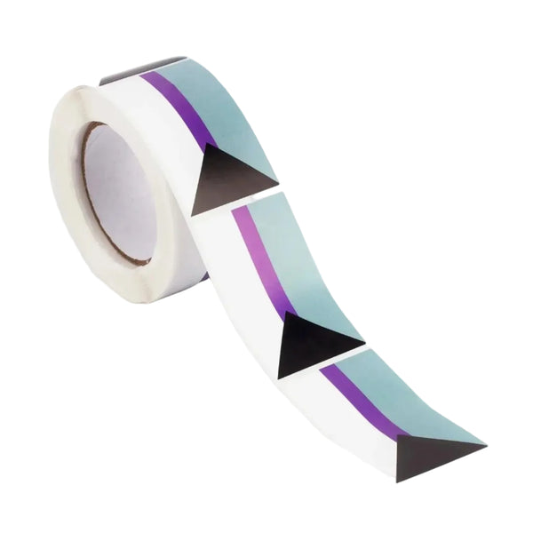 Pride Flags Sticker Roll - 250pcs LGBTQ+ Stickers