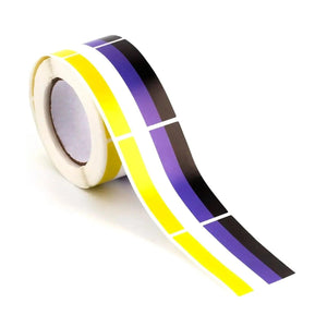 Pride Flags Sticker Roll - 250pcs LGBTQ+ Stickers