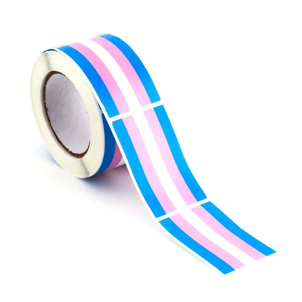 Pride Flags Sticker Roll - 250pcs LGBTQ+ Stickers