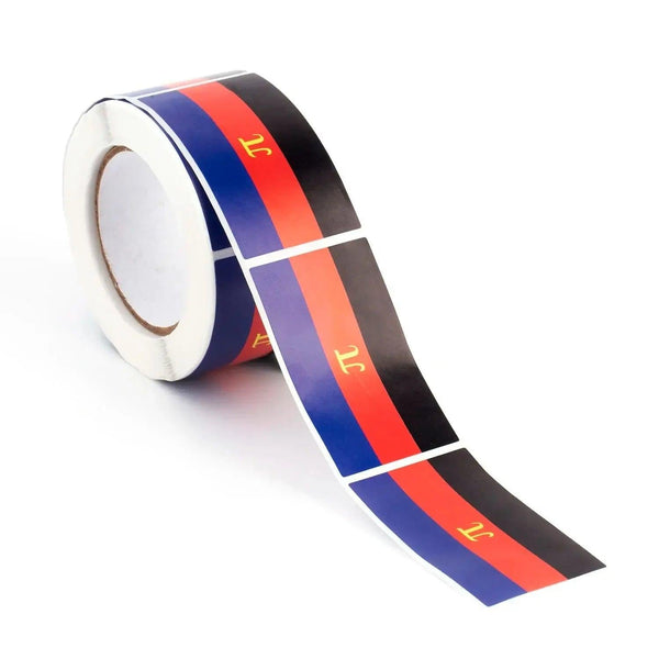 Pride Flags Sticker Roll - 250pcs LGBTQ+ Stickers