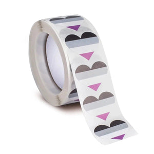 Pride Flags Sticker Roll - 500pcs LGBTQ+ Stickers