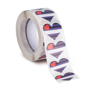 Pride Flags Sticker Roll - 500pcs LGBTQ+ Stickers