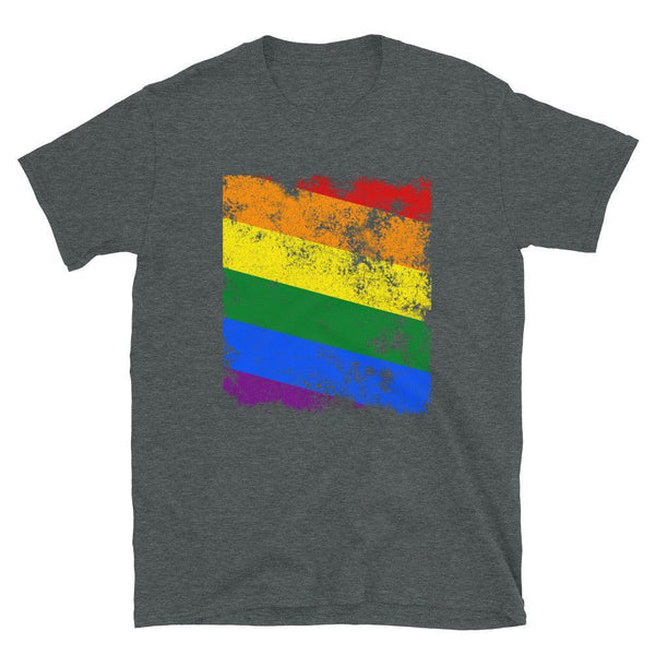 Pride Flag - Distressed LGBT+ T-Shirt