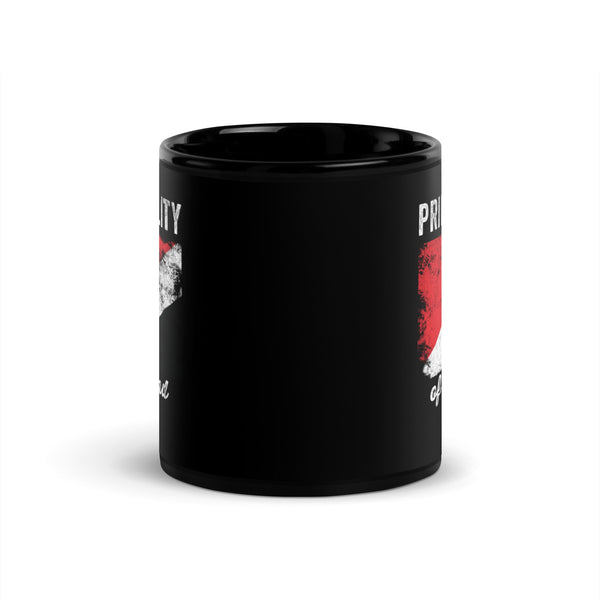 Principality of Sealand Flag Distressed Mug