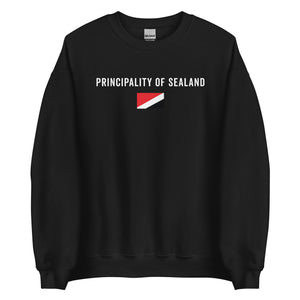 Principality of Sealand Flag Sweatshirt