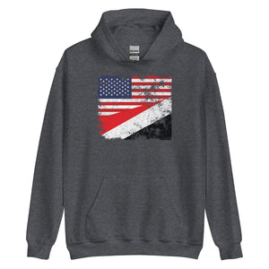 Principality of Sealand USA Flag Hoodie